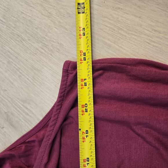 Threads for Thought Rainey Patch Tiered Pink Halter Maxi dress Springcore - Picture 5 of 8